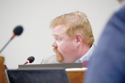 Suwannee County Attorney Adam Morrison said Project Newton needed an agreement to store equipment on county land that will eventually be gifted to the company in an economic development agreement. (JAMIE WACHTER/Lake City Reporter)