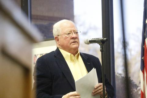 David Chandler, the president of the Lake City Chapter of the Sons of the American Revolution, said the patriotism on display for the country’s semiquincentennial is ‘incredible.’ (JAMIE WACHTER/Lake City Reporter)