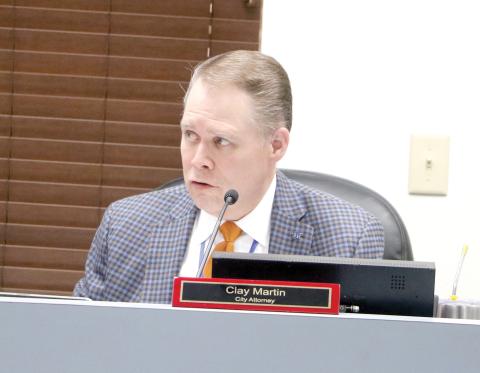 Lake City Attorney Clay Martin said county officials approached the city about a potential purchase of the wastewater treatment plant at the North Florida Mega Industrial Park. (MORGAN MCMULLEN/Lake City Reporter)