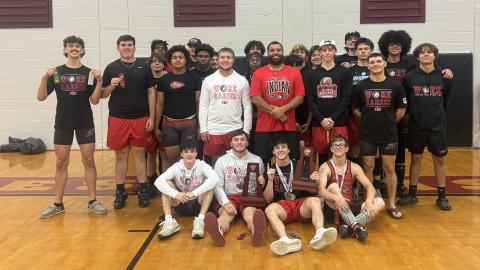 Fort White’s boys weightlifting team won the Region 3-1A title in Olympic and was runner-up in traditional on Thursday. (COURTESY)