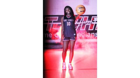 Fort White forward Jahlaya Wilson is the LCR’s Girls Basketball Player of the Year. (BREGAY HARRIS/Special to the Reporter)