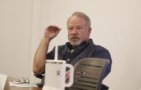 Columbia County Economic Development Advisory Board member Jeff Simmons said that he wants to negotiate the contract with Retail Strategies to iron out some details. (JAMIE WACHTER/Lake City Reporter)