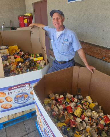 The National Association of Letter Carriers’ 34th annual ‘Stamp Out Hunger Food Drive’ is set for May 9. (COURTESY)