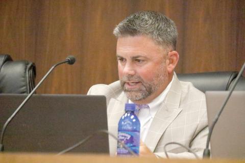 Live Oak City Council President Matt Campell said the board had its ‘hands’ tied on the planning and zoning appeal for three duplexes on Ohio Avenue. (JAMIE WACHTER/Lake City Reporter)