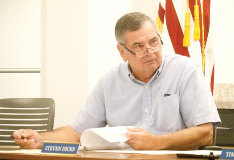 Steven Dicks serves on the North Florida Water Utilities Authority as an at-large member with the other board seats filled by commissioners from Columbia and Suwannee counties. The Columbia County Commission could make selections Thursday of two new board members to replace Commissioners Rocky Ford and Tim Murphy in the future. (FILE)