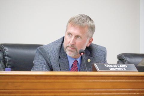 Suwannee County Commissioner Travis Land said a site in Luraville is not going to be a data center, but will host a small solar facility that includes battery storage and cold storage. (JAMIE WACHTER/Lake City Reporter)