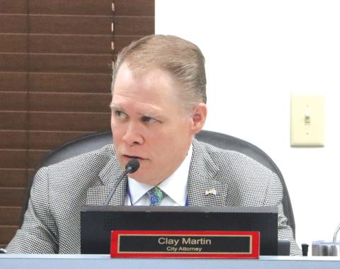 Lake City Attorney Clay Martin said any legal  measure taken against panhandling would have to be finely tuned as to not infringe on First Amendment rights. (MORGAN MCMULLEN/Lake City Reporter)