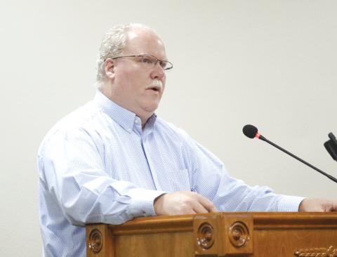 NFWUA Director Shannon Roberts gave a brief overview of the proposed budget for the upcoming fiscal year. (FILE)