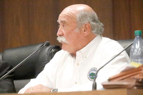 Live Oak City Manager Larry Sessions said it took ‘a lot of work’ to prepare the city’s budget. (JAMIE WACHTER/Lake City Reporter)