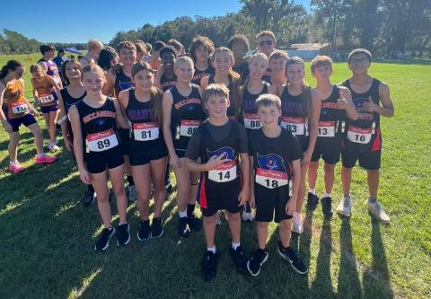 Kelbie Snider took first place to lead the Branford girls cross country team to first place at the Trenton Invitational on Tuesday, while Logan Haley won the boys for the Buccaneers. (COURTESY)