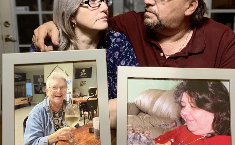 Jennifer and Patrick Scott each lost their mother on December 12. It was a one-two blow that has shaken them and their kids. (BRENTON CUNNINGHAM/Special to the Reporter)