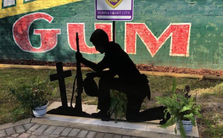 The new monument is pictured. (COURTESY)