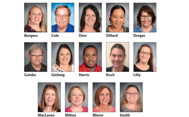 Fourteen are vying for Teach of the Year.