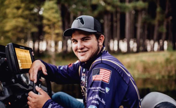 Columbia High Bassmaster Jackson Swisher. (COURTESY)