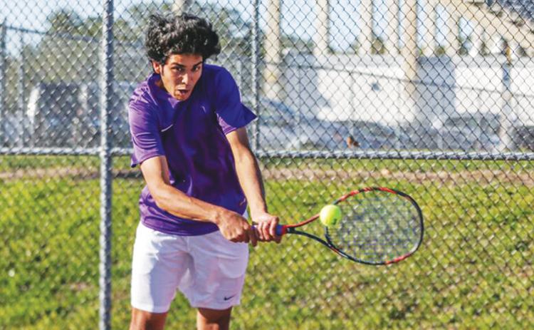 Prakrut Patel won district titles at No. 1 singles and No. 1 doubles to make it to state as a junior. (FILE)