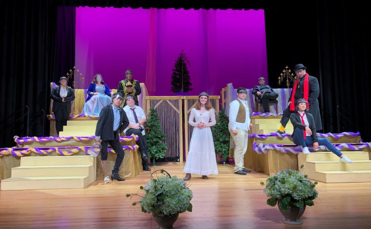 The cast and crew of ‘Twelfth Night,’ which is presented this week by Florida Gateway College, includes 22 students and community members. (Courtesy Florida Gateway College)