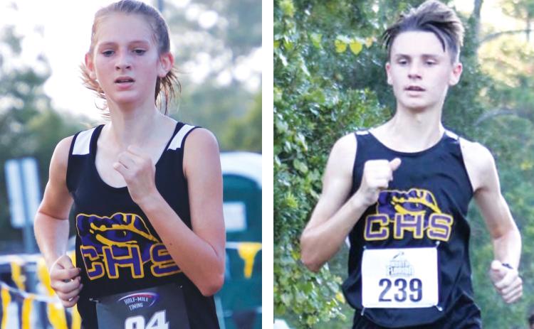 Audrey Fender (left) and AJ Kihei (right) are expected to be Columbia’s top runners this season. (FILE PHOTOS)