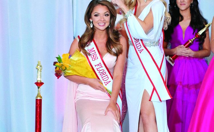 Lake City’s Lindsey Langston was crowned USA National Miss Florida last weekend. Langston, who was Miss Florida Teen in 2018, will now compete for Miss USA in July.