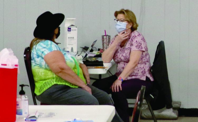 More than 200 vaccine doses were administered to veterans Tuesday at the American Legion Post 57 during a vaccine drive held by the Legion and the North Florida/South Georgia Veterans Health System.