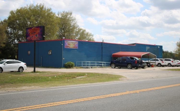 Treasure Island (pictured above) and The Wild Cherry, two internet cafes along U.S. Highway 441 in Columbia County, are among a large number of internet cafes in Columbia County. County officials are scheduled to discuss possibly setting a hearing date for to implement a proposed ordinance that will be a  temporary moratorium on all internet cafes in the unincorporated areas of the county. (TONY BRITT/Lake City Reporter)