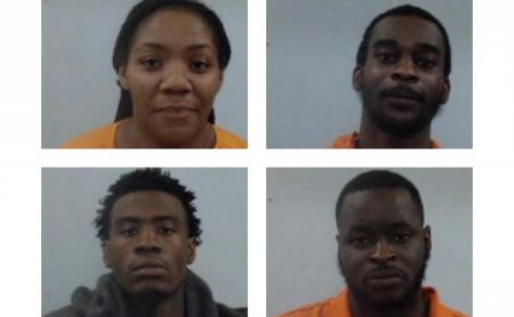 (Clockwise from top left) Thomas, Stoney, Wall, Brooks