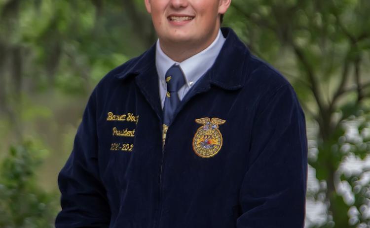 Branford senior Barrett Young has been named a U.S. Presidential Scholar for Career and Technical Education. (COURTESY)