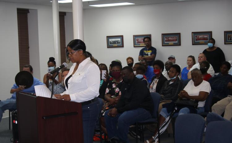 Ami Mitchell Fields was named the interim city manager by the Lake City Council on Monday. Fields was fired as the city’s human resources director earlier this month. (TONY BRITT/Lake City Reporter)