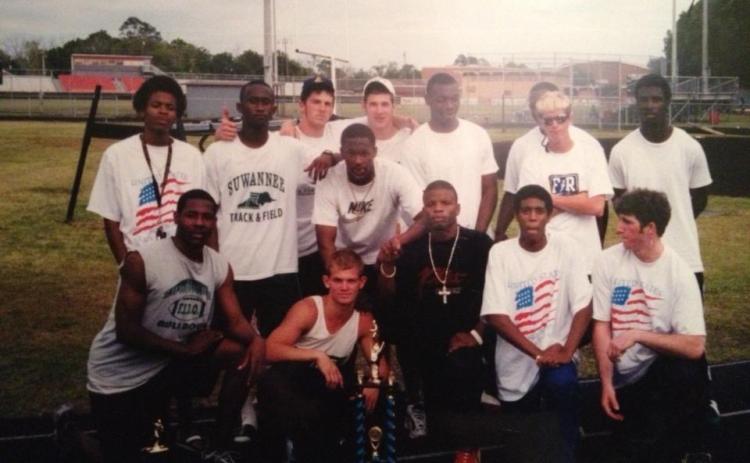 The 2001 Suwannee High state championship boys track team will be inducted into the Suwannee Athletics Hall of Fame this fall. Other Class of 2021 members include Charles Blalock, Tanya Fowler and Kevin Greene. (COURTESY)