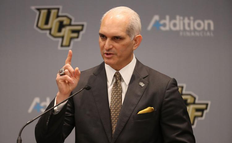 New UCF athletic director Terry Mohajir opened the door for the Knights and Florida Gators to start negotiations for a future football series. (RICARDO RAMIREZ BUXEDA/Orlando Sentinel/TNS)