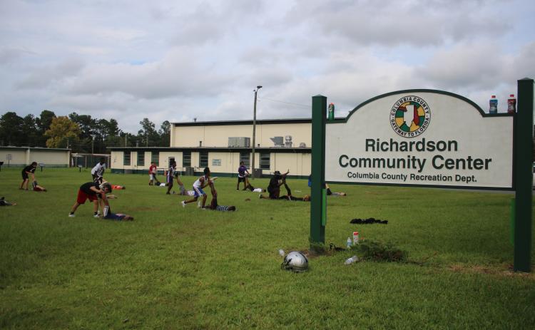 The ownership transfer of the Richardson Community Center is currently on hold as title work and research for the property continues. (TONY BRITT/Lake City Reporter)