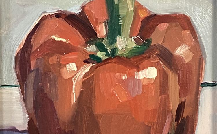 A work by Shane Douberly displaying his skill in painting still life. Douberly said he feels, as an artist, that there are 'different avenues to tell different types of stories.' (COURTESY)