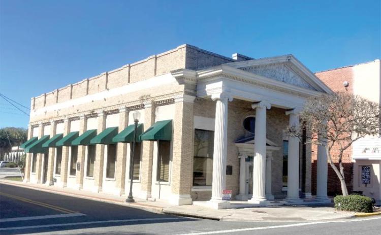 The historical Millennium Bank property at 129 NW Hillsboro St. still requires renovations before it can be utilized by the city. (COURTESY)
