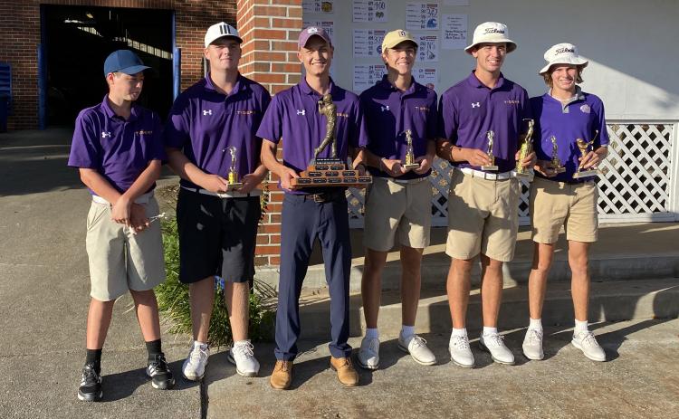 Columbia's boys golf team won the Ann/John Ives Alachua County Championship on Thursday. (COURTESY)