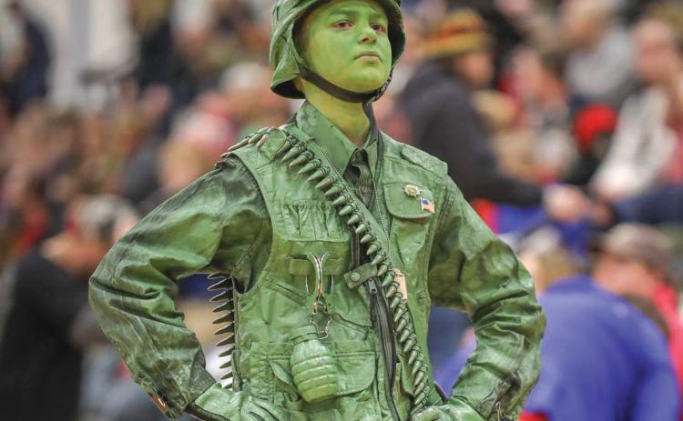Vinnie ‘The Army Guy’ Retzlaff, a 14-year-old from Green Bay, will be in Lake City for the Toys for Tots toy run. (COURTESY)