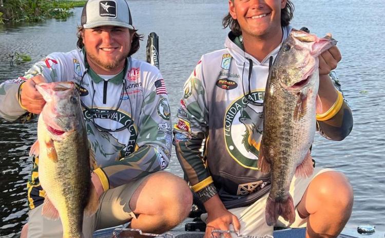 FGC anglers Jackson Swisher (left) and Seth Slanker. (COURTESY)