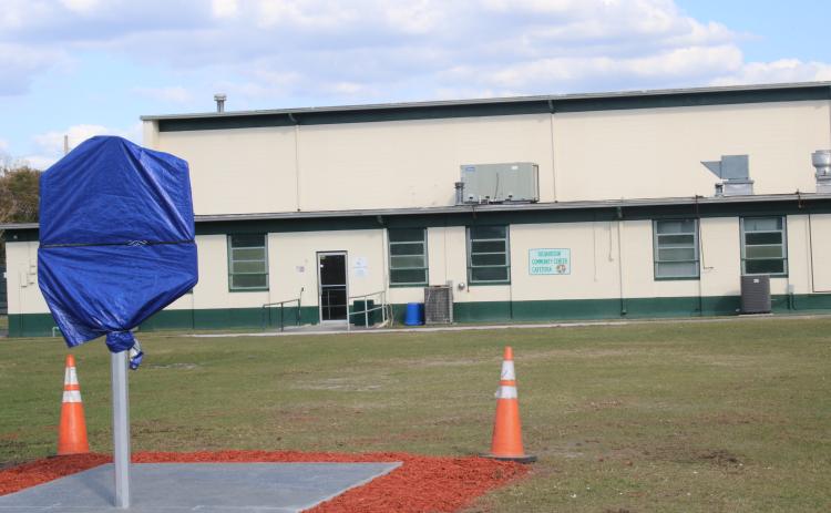 A historical marker recognizing Richardson High School will be unveiled Saturday. (TONY BRITT/Lake City Reporter)