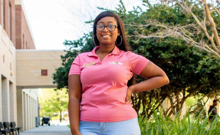 Lake City’s Kamaya Bennett is the president of the Crown To Crown mentoring program at the University of Central Florida, which helps girls in the Orlando area. (COURTESY)