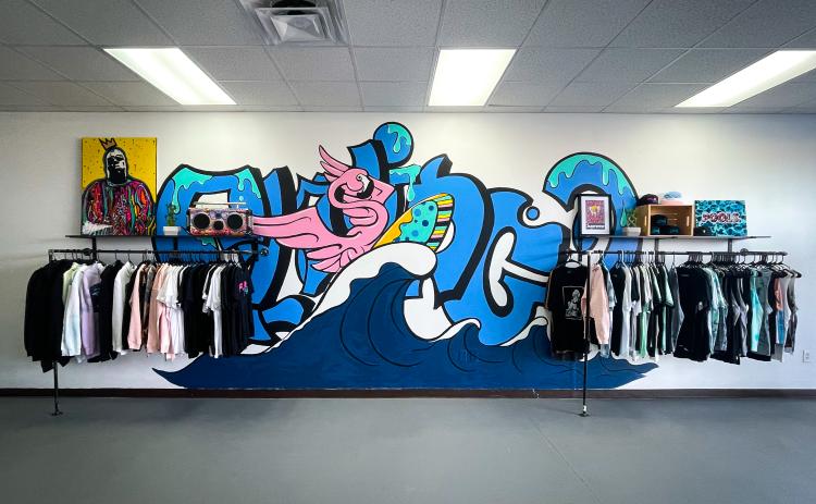 Flamingo Apparel co-owner Don Jones said his new store at Branford Crossing shopping plaza will have a grand opening on Saturday. (COURTESY)