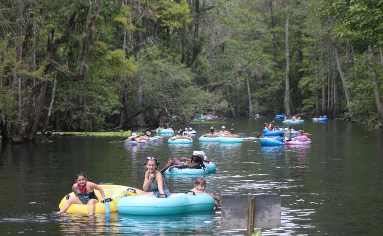 Columbia County has seen an influx in tourism over the past year with visitors drawn to natural resources like the Ichetucknee River. (FILE)