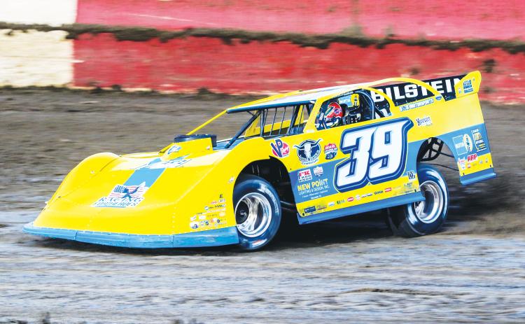 Tim McCreadie, the driver of the No. 39 car, has raced in previous dirt track events. (COURTESY)