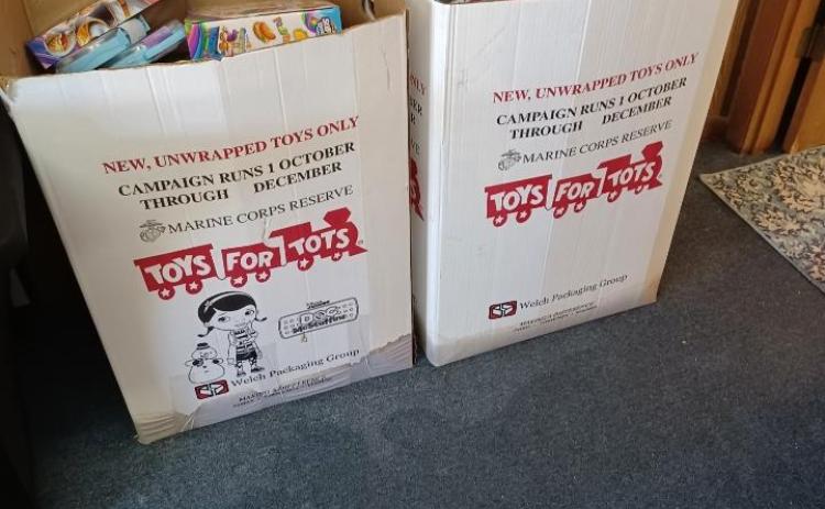 The local Toys for Tots program lost more than $13,000 worth of toys after its office flooded. (COURTESY)