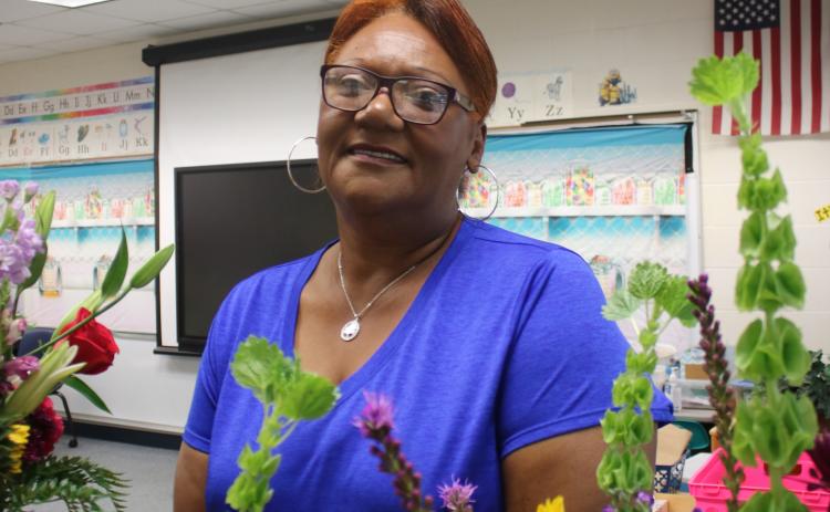 Westside Elementary School kindergarten teacher Argie Crusaw retired this week after 33 years as an educator in the Columbia County School System. (TONY BRITT/Lake City Reporter)