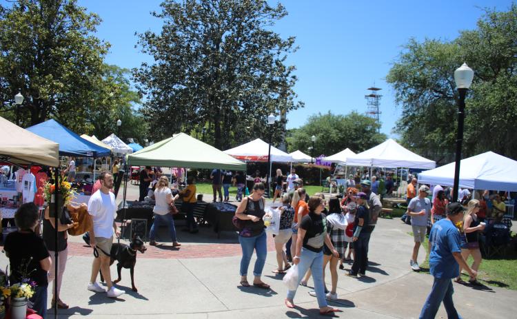 The second City of Lake City Spring Market will come to Olustee Park on Saturday from 10 a.m.-5 p.m. and feature more than 130 vendors. (FILE)