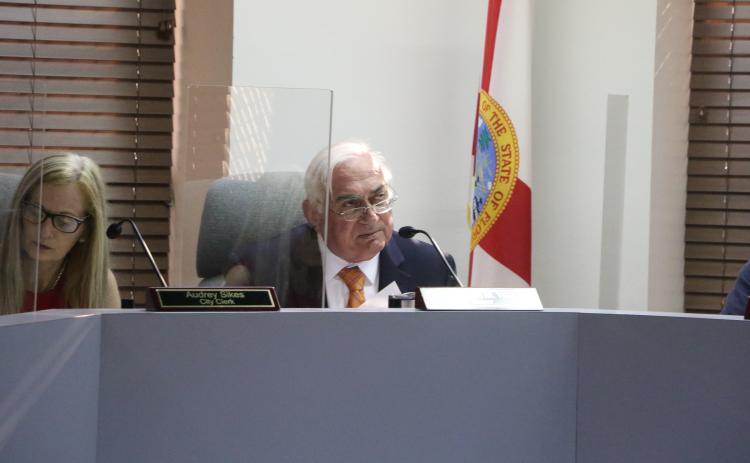 Mayor Stephen Witt asked Renee Narloch to send the Lake City Council all the resumes she’s received since refreshing the search. (MORGAN MCMULLEN/Lake City Reporter)
