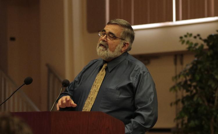 County Manager David Kraus received high marks from most of the County Commissioners during his annual evaluation, which was announced Thursday. (JAMIE WACHTER/Lake City Reporter)
