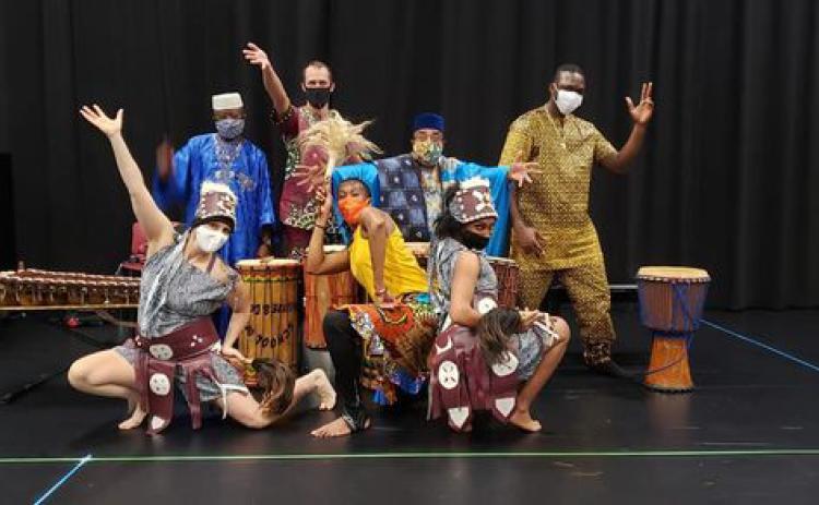 The Mosso-Kan West African Dance and Drum Ensemble will perform as part of the Juneteenth celebration Monday at Florida Gateway College. (COURTESY)
