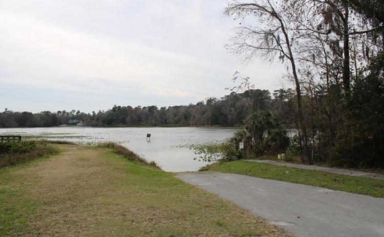 The Columbia County Commission committed $75,000 to a new fishing pier at Lake Montgomery. (FILE)