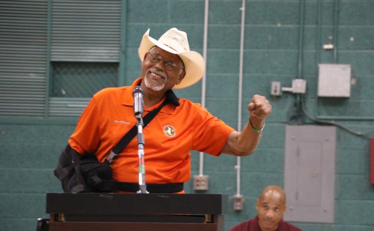 County Commissioner Ron Williams said events like the Summer Fest political rally are important to be involved with. (MORGAN MCMULLEN/Lake City Reporter)