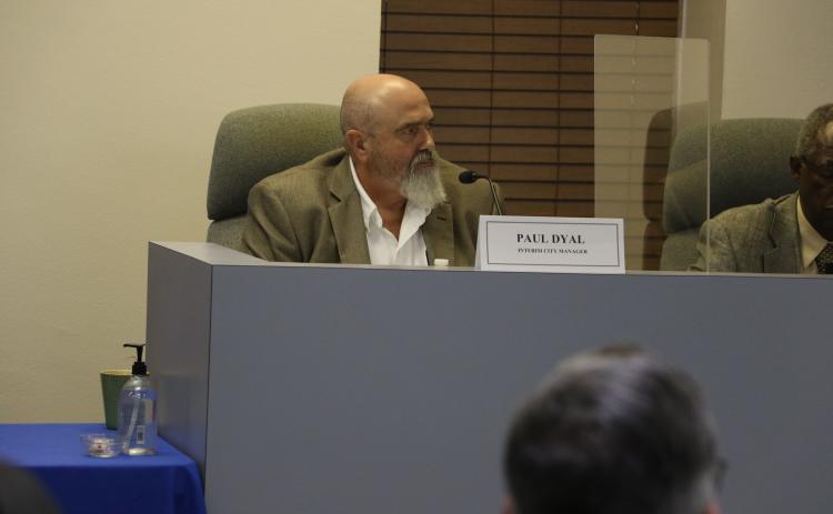 Paul Dyal, Lake City’s interim manager, said the council and community members know what they’re getting if he gets the job permanently. (MORGAN MCMULLEN/Lake City Reporter)