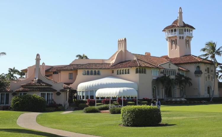 Lawyers for former President Trump say a criminal investigation into the presence of top-secret information at his Mar-a-Lago estate has ‘spiraled out of control.’ They urged a judge Monday to leave in place a directive that temporarily halted core aspects of the Justice Department’s probe. (AP FILE)